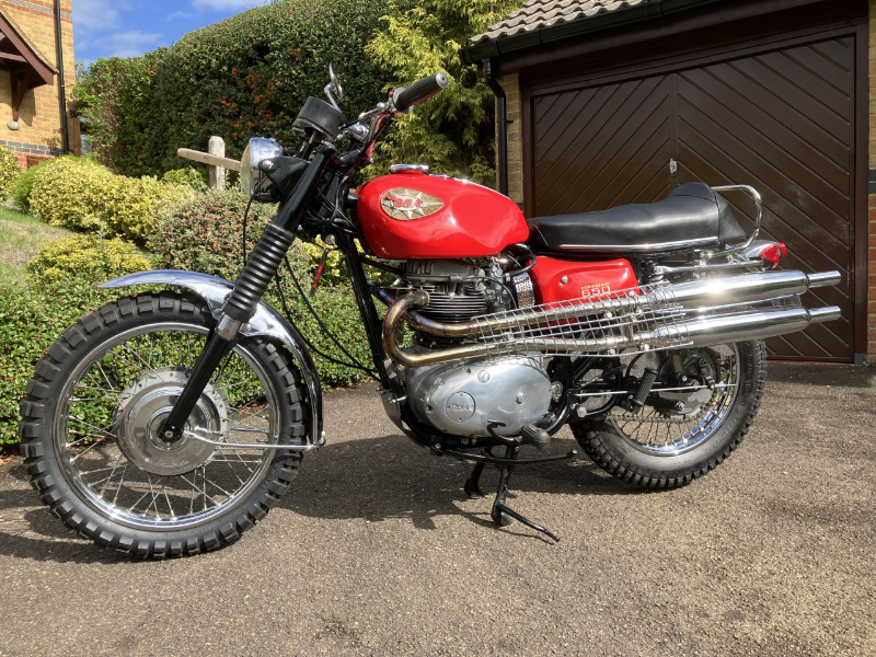 1969 bsa firebird scrambler for sale
