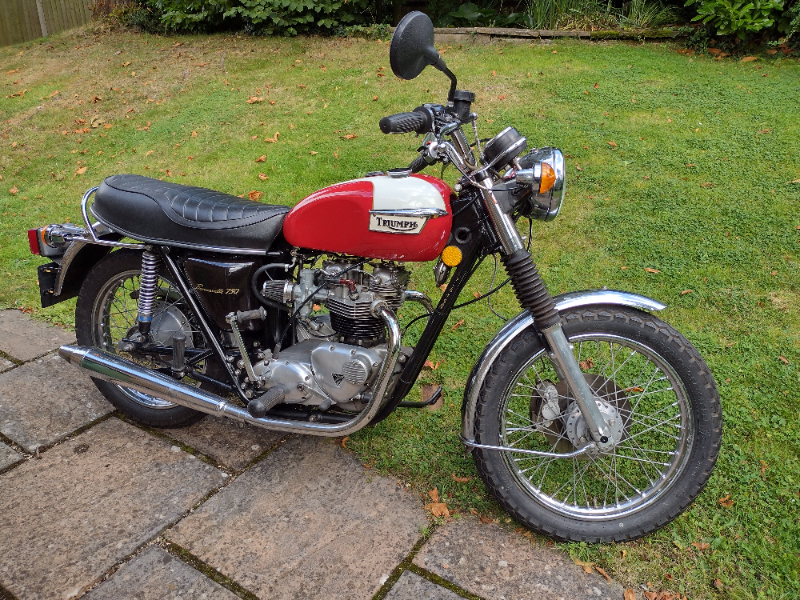 triumph bonneville beginner bike